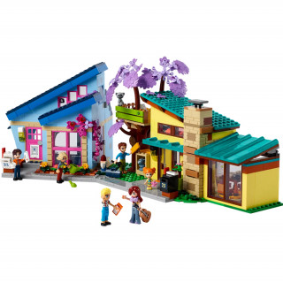 LEGO Friends Olly és Paisley családi házai (42620) Játék