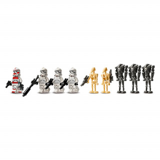 LEGO Star Wars Klónkatona és harci droid harci csomag (75372) Játék