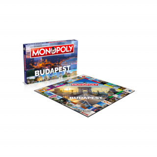 Monopoly Budapest társasjáték Játék