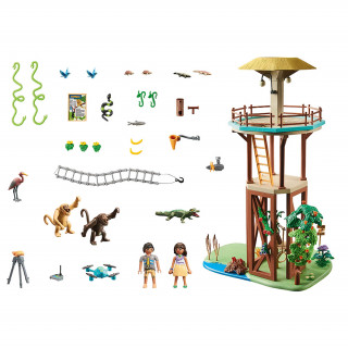 Playmobil Wiltopia - Kutatótorony iránytűvel (71008) Játék