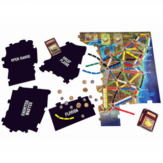 Ticket to Ride Legacy – A legendás nyugat társasjáték Játék