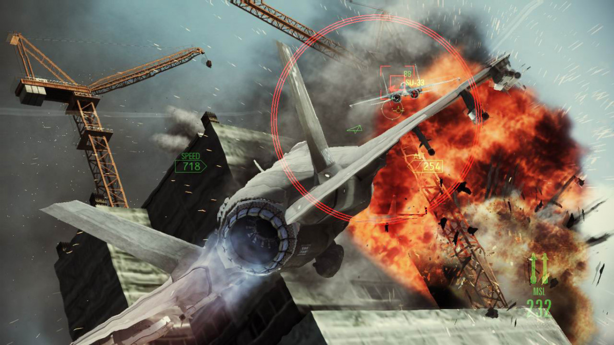 ace combat assault horizon for xbox 360