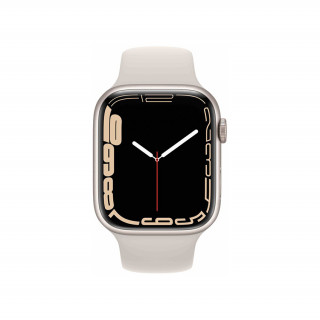 Apple Watch Series 7 45mm MKN63HC/A (Starlight Fehér) Mobil