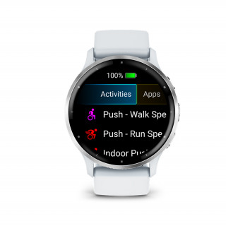 Garmin VENU 3 Homokkő, ezüst kerettel, szilikon szíjjal Mobil