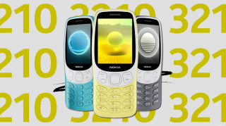 Nokia 3210 nyomógombos mobiltelefon - Sötét szürke Mobil
