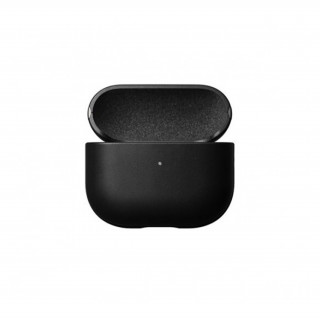 Nomad Leather Apple Airpods 3 bőr tok, fekete Mobil