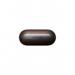 Nomad Leather Apple Airpods 3 bőr tok, barna Mobil