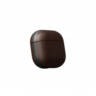 Nomad Leather Apple Airpods 3 bőr tok, barna Mobil