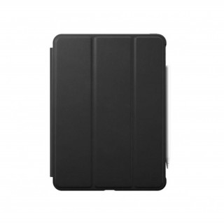 Nomad Rugged Apple iPad Pro 11" bőr flip tok, fekete Mobil