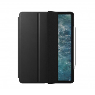 Nomad Rugged Apple iPad Pro 12.9" bőr flip tok, fekete Mobil