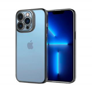 Spigen Optik Crystal Apple iPhone 13 Pro tok, szürke Mobil