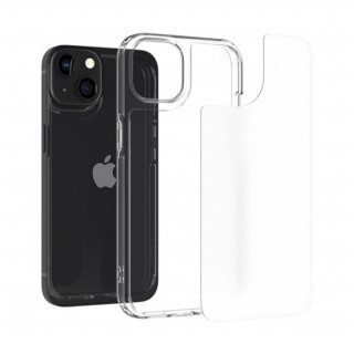 Spigen Quartz Hybrid Apple iPhone 13 mini Matte Clear tok, fekete-átlátszó Mobil