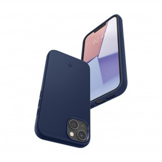 Spigen Silicone Fit Apple iPhone 13 Navy Blue tok, kék Mobil