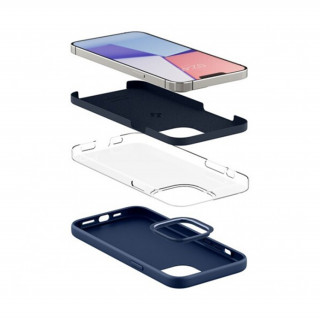 Spigen Silicone Fit Apple iPhone 13 Pro Navy Blue tok, kék Mobil