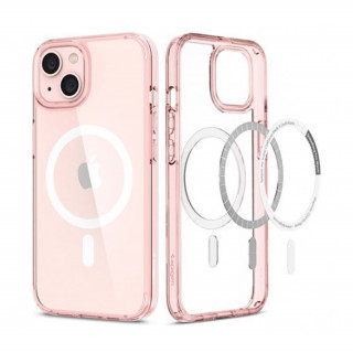 Spigen Ultra Hybrid Mag Apple iPhone 13 Rose Crystal Magsafe tok, rózsaszín Mobil