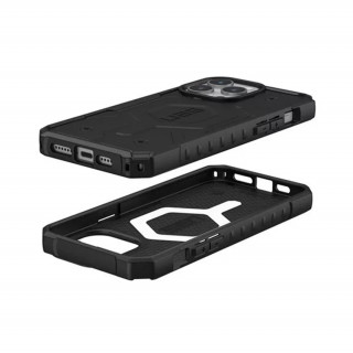 UAG Pathfinder MagSafe Apple iPhone 15 Pro Max hátlap tok, fekete Mobil