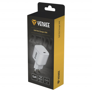 YENKEE YAC 3045 GaN USB C charger 45W  Mobil