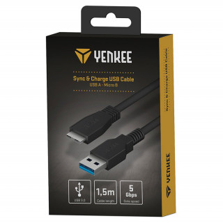 YENKEE YCU 011 BK USB A - Micro B kábel Mobil