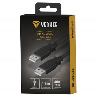 YENKEE YCU 012 BK USB A - USB A kábel Mobil