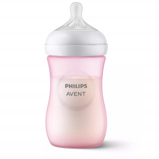 Philips Avent Natural SCY903/11 Cumisüveg Rózsaszín (260ml) Otthon