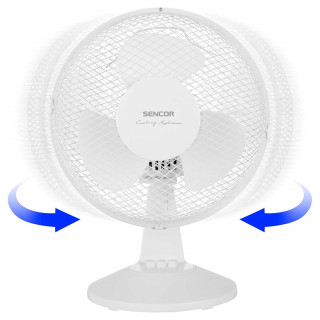 SENCOR SFE 2310WH Asztali Ventilátor Otthon