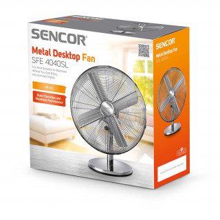 SENCOR SFE 4040SL Fém asztali ventilátor Otthon