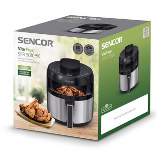 SENCOR SFR 5010BK Forrólevegős Fritőz Otthon