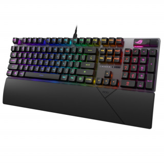 ASUS ROG Strix Scope II RX vezetékes billentyűzet - HU - Red Switch (90MP0350-BKHA00) PC