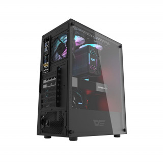 darkFlash DK100 ATX TG fekete számítógépház (DK100) PC