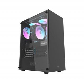 darkFlash DK100 ATX TG fekete számítógépház (DK100) PC