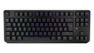 Endorfy Thock TKL RGB Kailh Brown Switch Mechanic Vezeték nélküli Billentyűzet - Fekete (EY5E005) PC