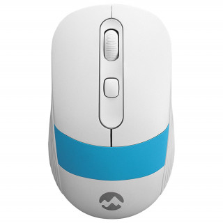 Everest SM-18 Mouse (Fehér/Kék) PC