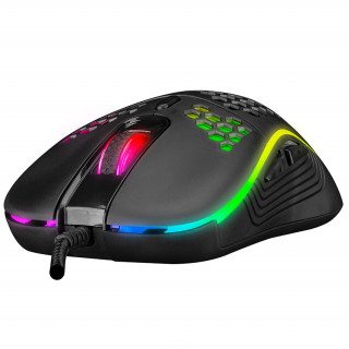 Everest SM-G66 "X-HOLE" Gamer Egér (Fekete) PC