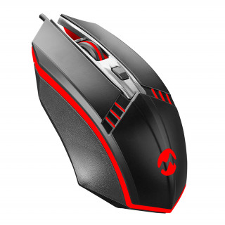 Everest SM-G97 "GANK" Gamer Egér (Fekete) PC