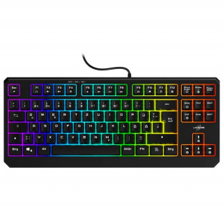 Hama Urage Exodus 220 TKL RGB LED billentyűzet (217818 / 13217818) PC