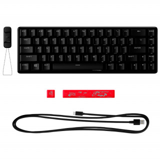 HyperX Alloy Origins 65 - Mechanikus Gaming Billentyűzet - HX Red (US Kiosztás) (4P5D6AA) PC