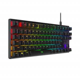 HyperX Alloy Origins Core RGB-s veztékes billentyűzet (US) (4P5P1AA#ABA) PC