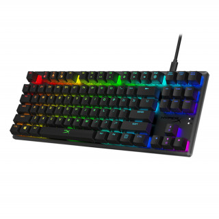 HyperX Alloy Origins Core RGB-s veztékes billentyűzet (US) (4P5P1AA#ABA) PC