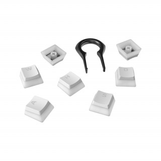 HyperX Pudding Keycaps - fehér billentyű szett (US) (4P5P5AA#ABA) PC