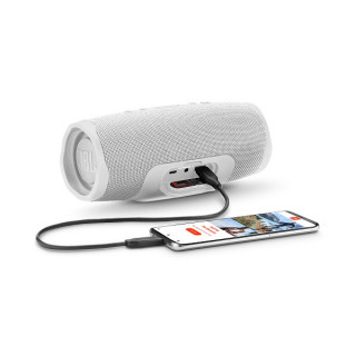 JBL Charge 4 Bluetooth hangszóró, vízhatlan (fehér) JBLCHARGE4WHT Mobil