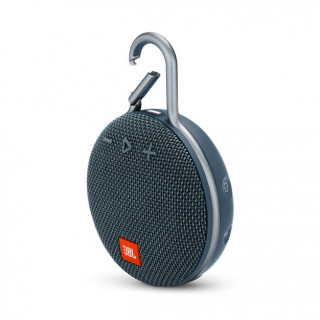 JBL Clip 3 bluetooth hangszóró, vízhatlan (kék) JBLCLIP3BLU Mobil