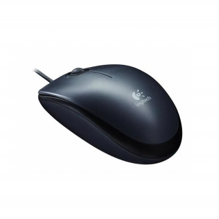 Logitech M100 Optical - Fekete PC