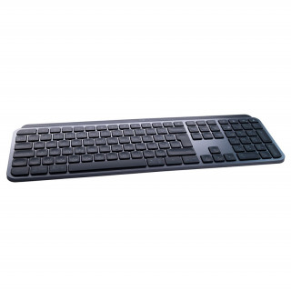 Logitech MX Keys S vezeték nélküli billentyűzet HUN - Grafitszürke (Gravírozott) (920-011587-HU) PC