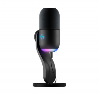 Logitech Yeti GX Lightsync RGB mikrofon - Fekete (988-000569) PC