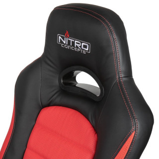 Nitro Concepts C80 Pure Fekete-Piros Gamer Szék (NC-C80P-BR) PC