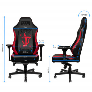 Noblechairs HERO DOOM Edition (NBL-HRO-PU-DET) PC