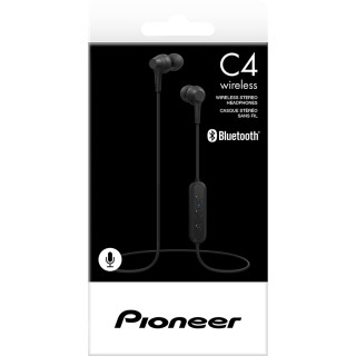 Pioneer SE-C4BT mikrofonos Bluetooth fülhallgató (fekete) Mobil