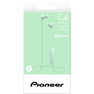 Pioneer SE-C4BT mikrofonos Bluetooth fülhallgató (zöld) Mobil