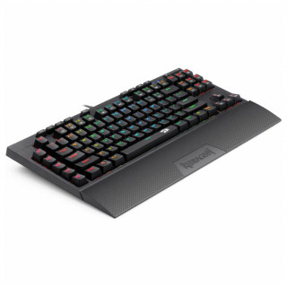 Redragon Broadsword-Pro Brown Switch vezetékes gaming billentyűzet - fekete (K588RGB-PRO_BROWN_HU) PC