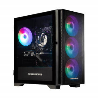 SHARK GAMING PC - Shark Maelstrom (R7-5700X, RTX 4060 8G, 1TB NVMe, 16GB, air cooler, Windows 11 home, 600W) PC